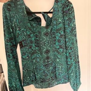 Green stone cold fox top
